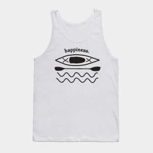 Kayaking is Happiness illustration Tank Top